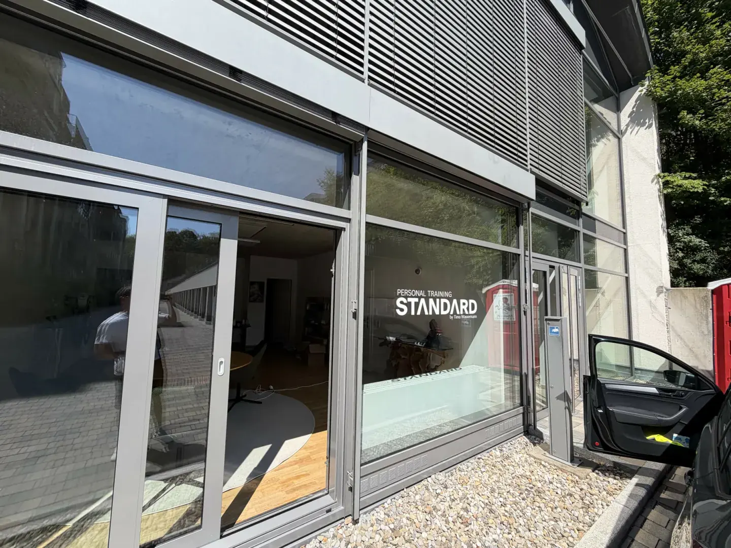 Außenansicht des privaten Training House