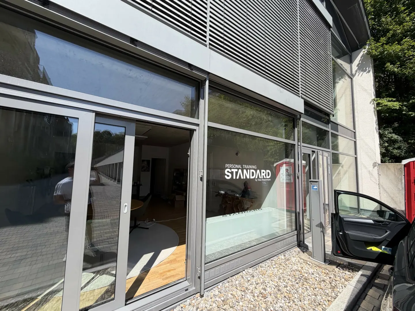 Außenansicht des privaten Training House