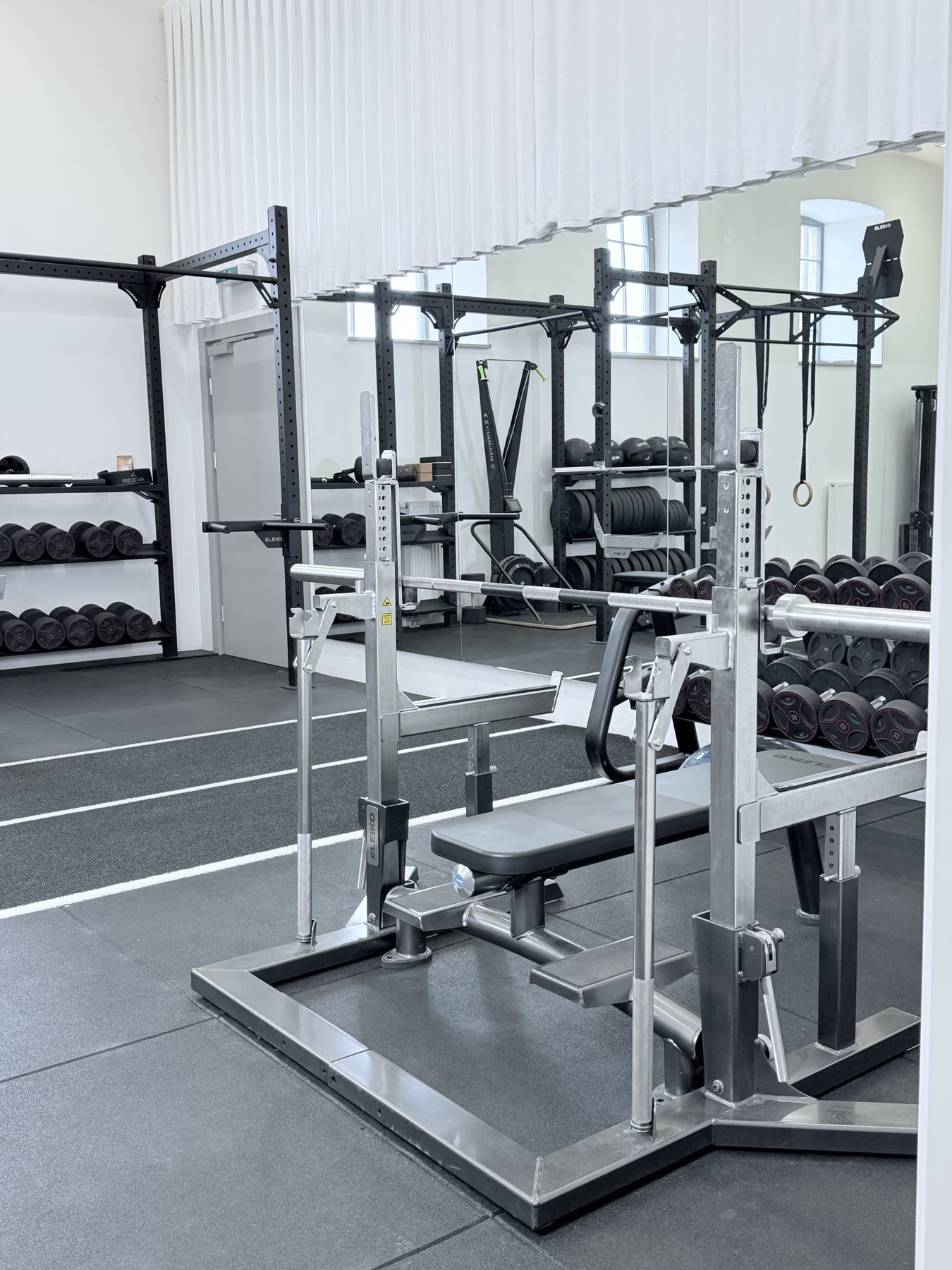 Krafttrainingsfläche im Training House Kempten